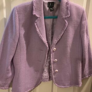 INC International Concepts Women's Lilac Blazer